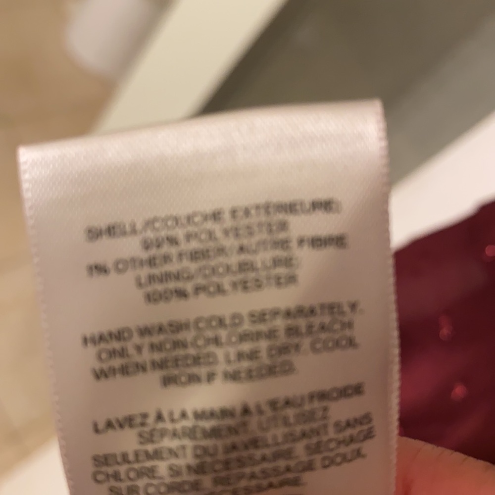 Express holiday sparkle wrap dress - Picture 8 of 12